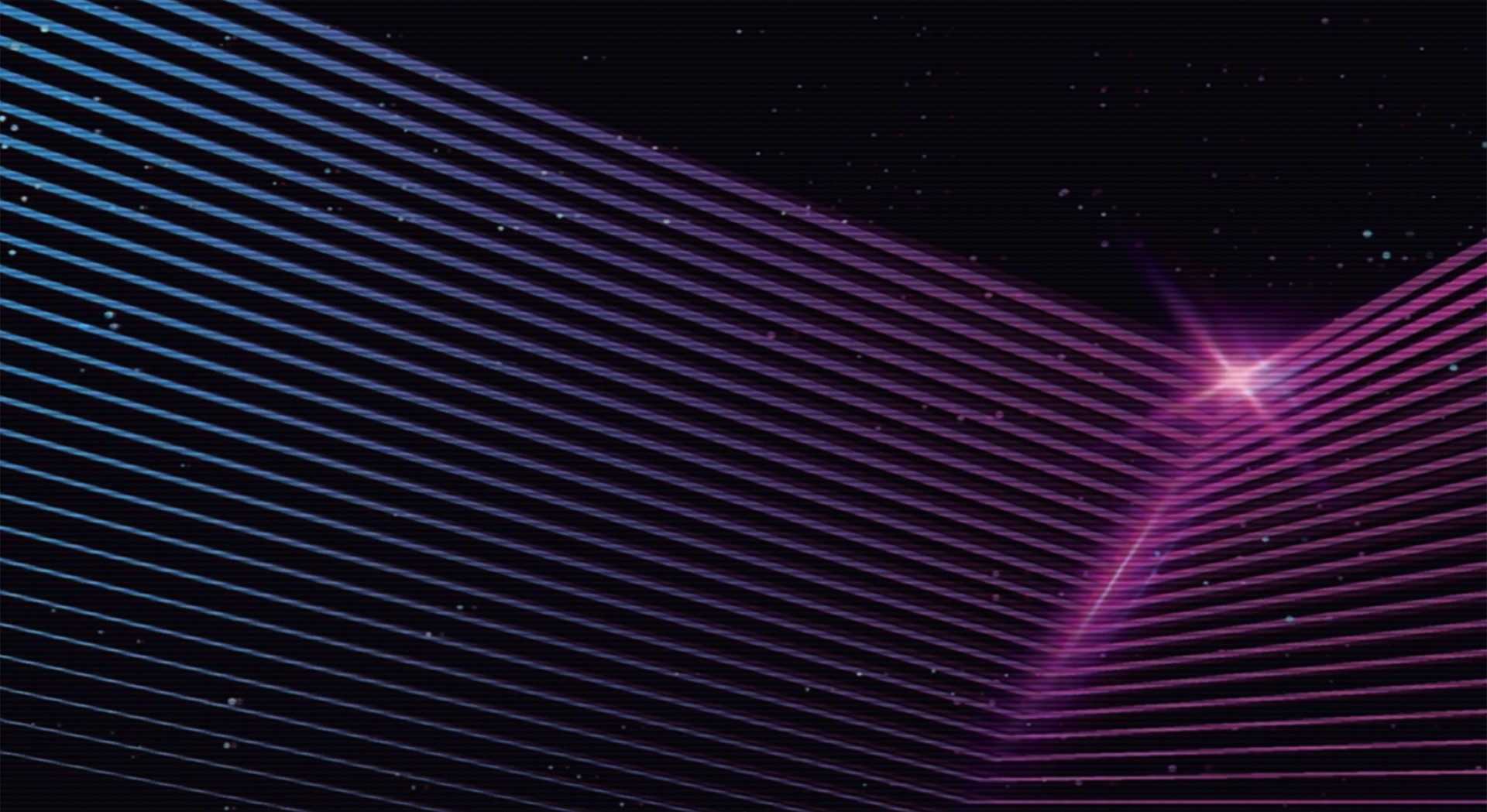 Conference app login background in the synthwave style