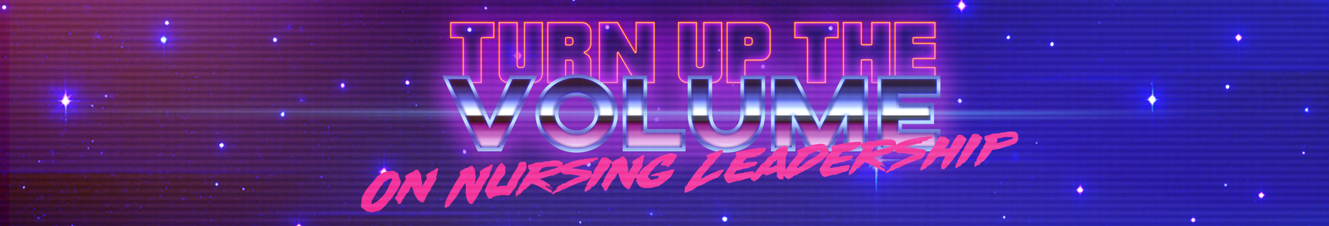Session details header banner, a wide synthwave format