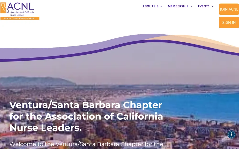 Ventura/Santa Barbara chapter site homepage